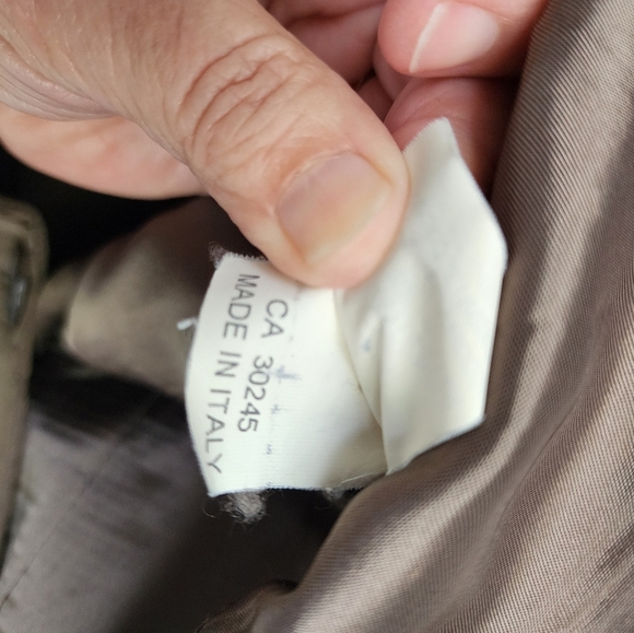 Seventy MILITARY Cargo Inspired Ladies Brown Jacket Sz Small - Picture 7 of 8